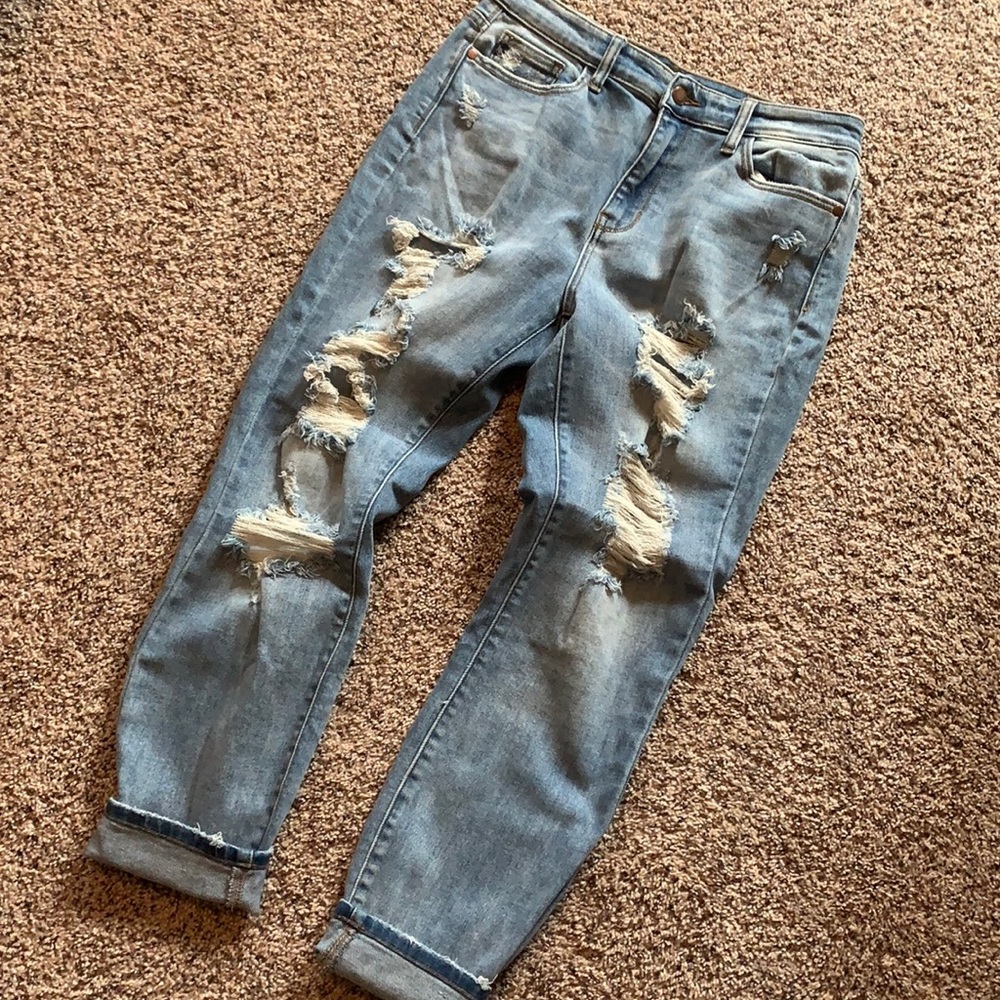 Judy Blue Boyfriend Jeans 7/28